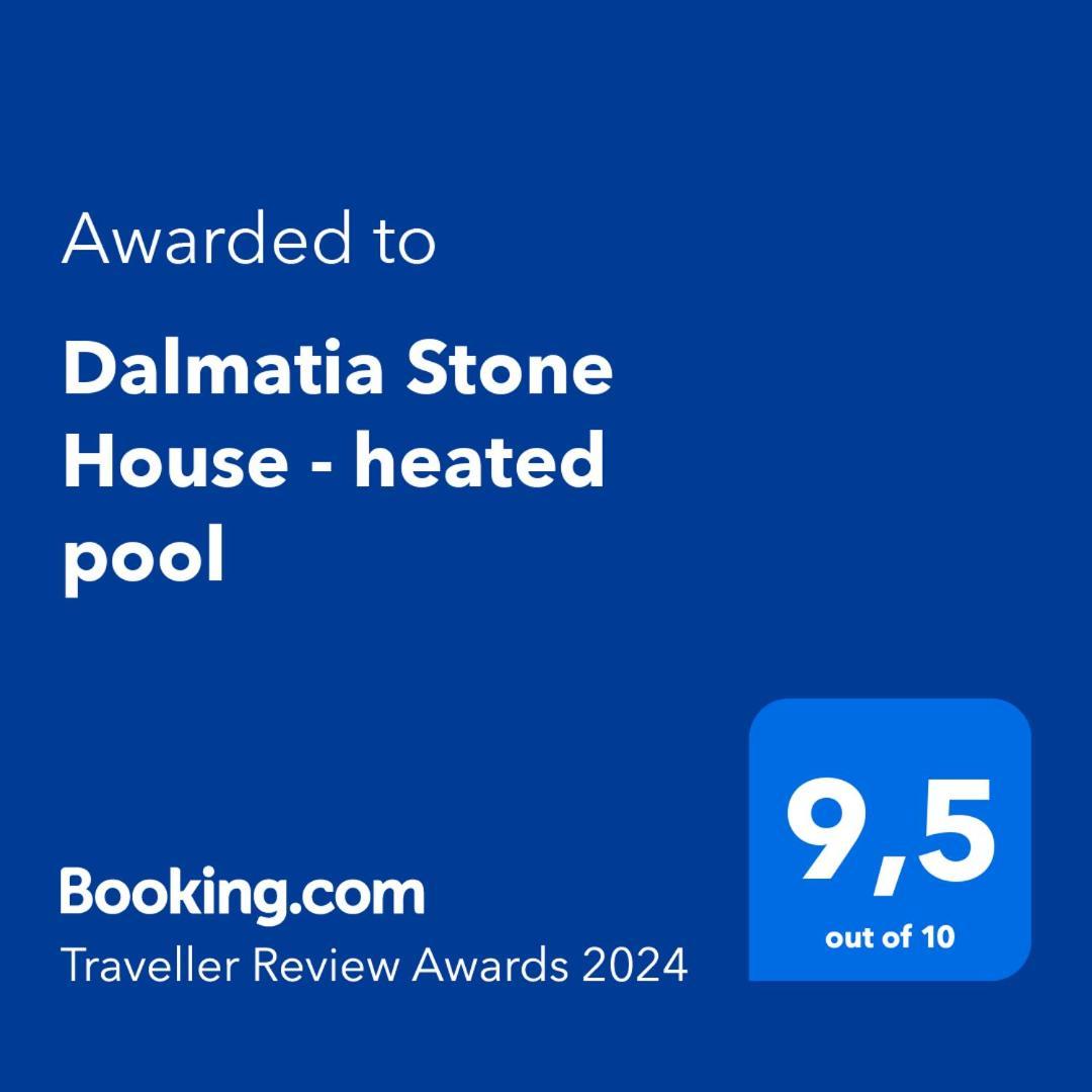 Dalmatia Stone House - Heated Pool Guest House Biorine Екстериор снимка