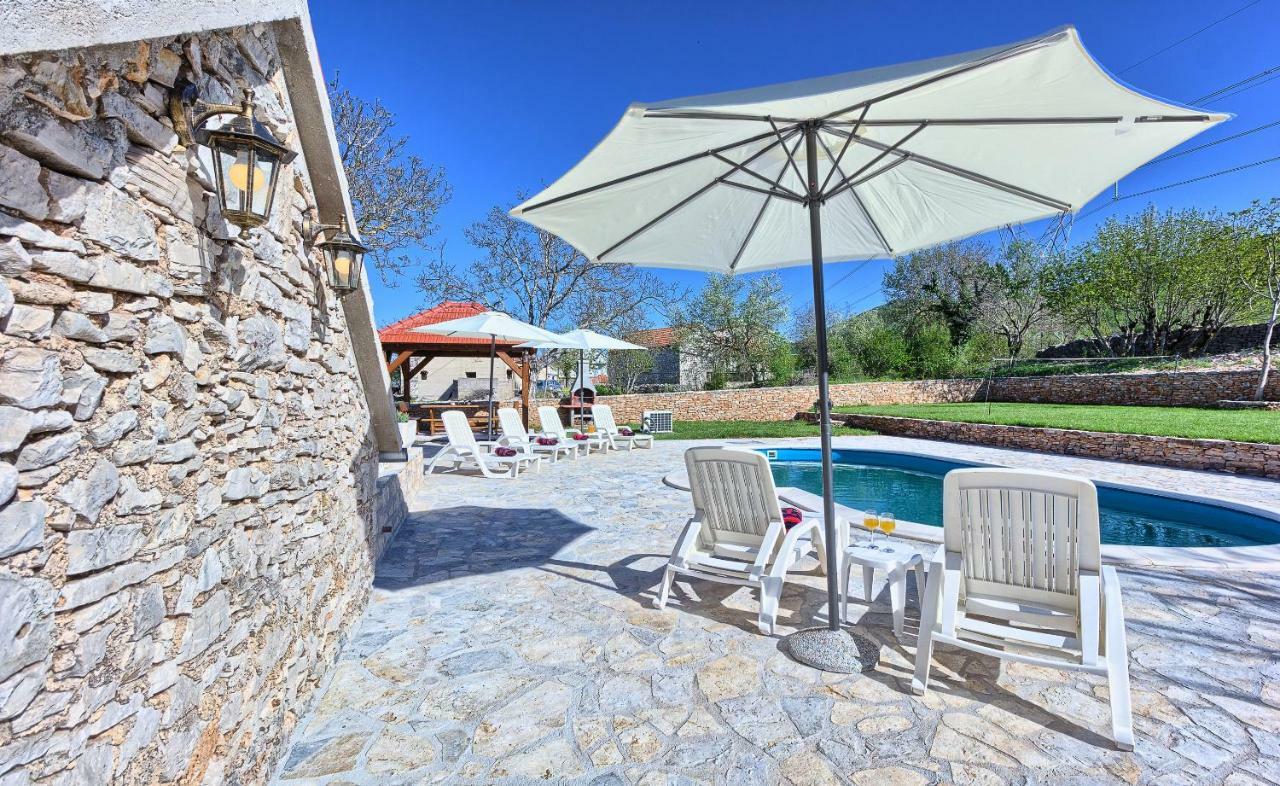 Dalmatia Stone House - Heated Pool Guest House Biorine Екстериор снимка